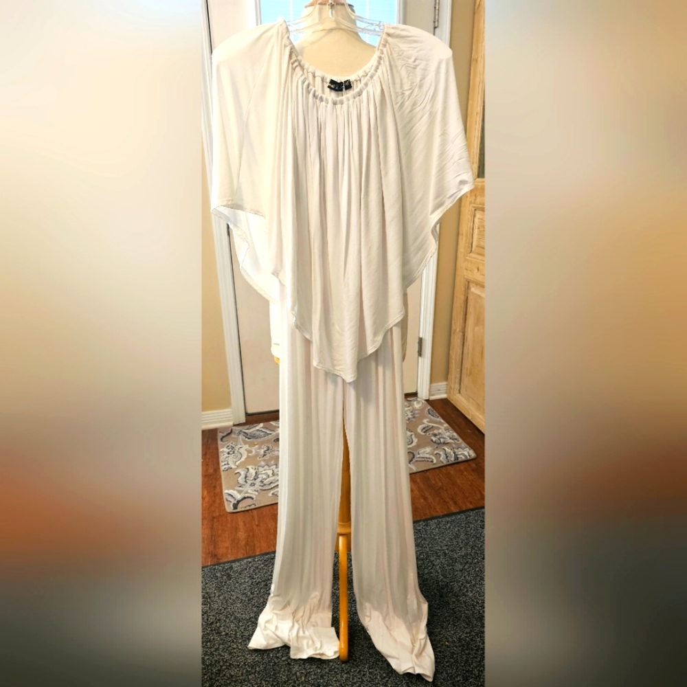 James and Joy white jumpsuit